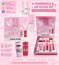 Cargar imagen en el visor de la galería, Set Yara Perfume &amp; Lip Gloss 💖✨
